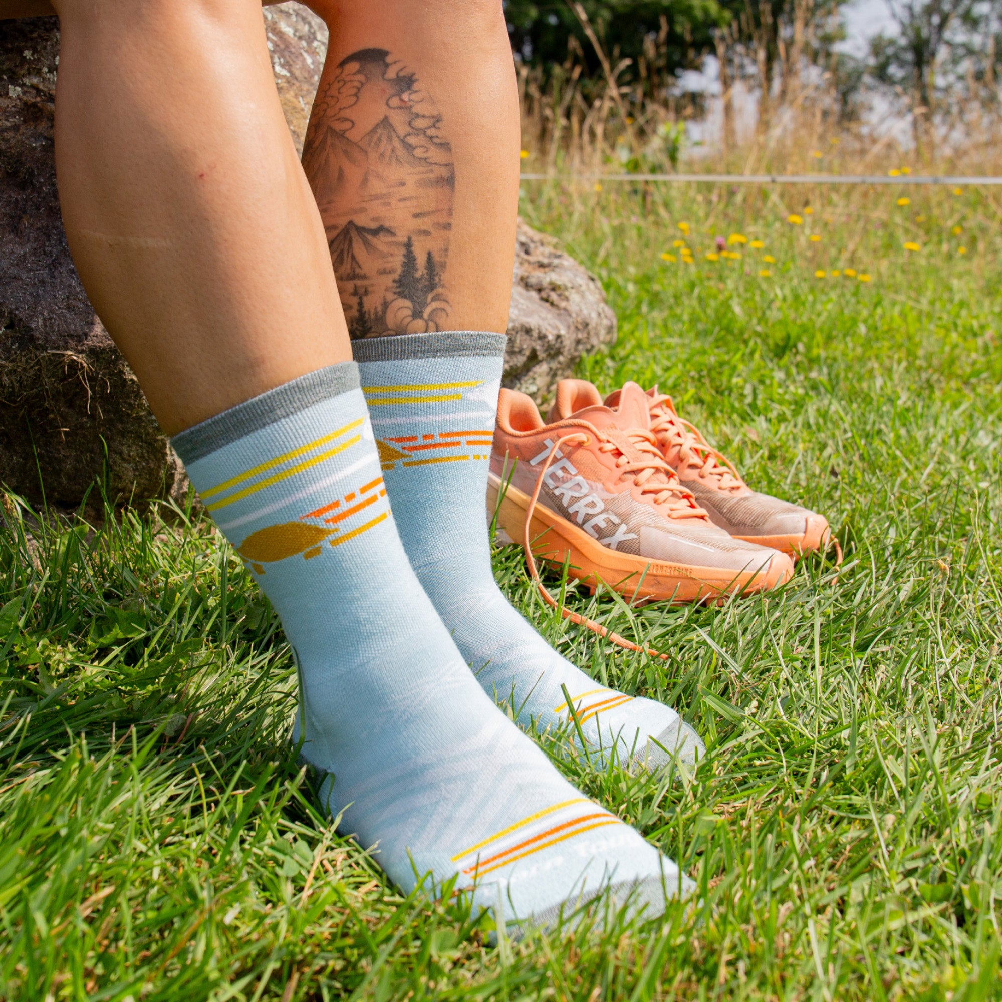 Men's and Women's Pacer 2-Pack Running Socks - Image 10