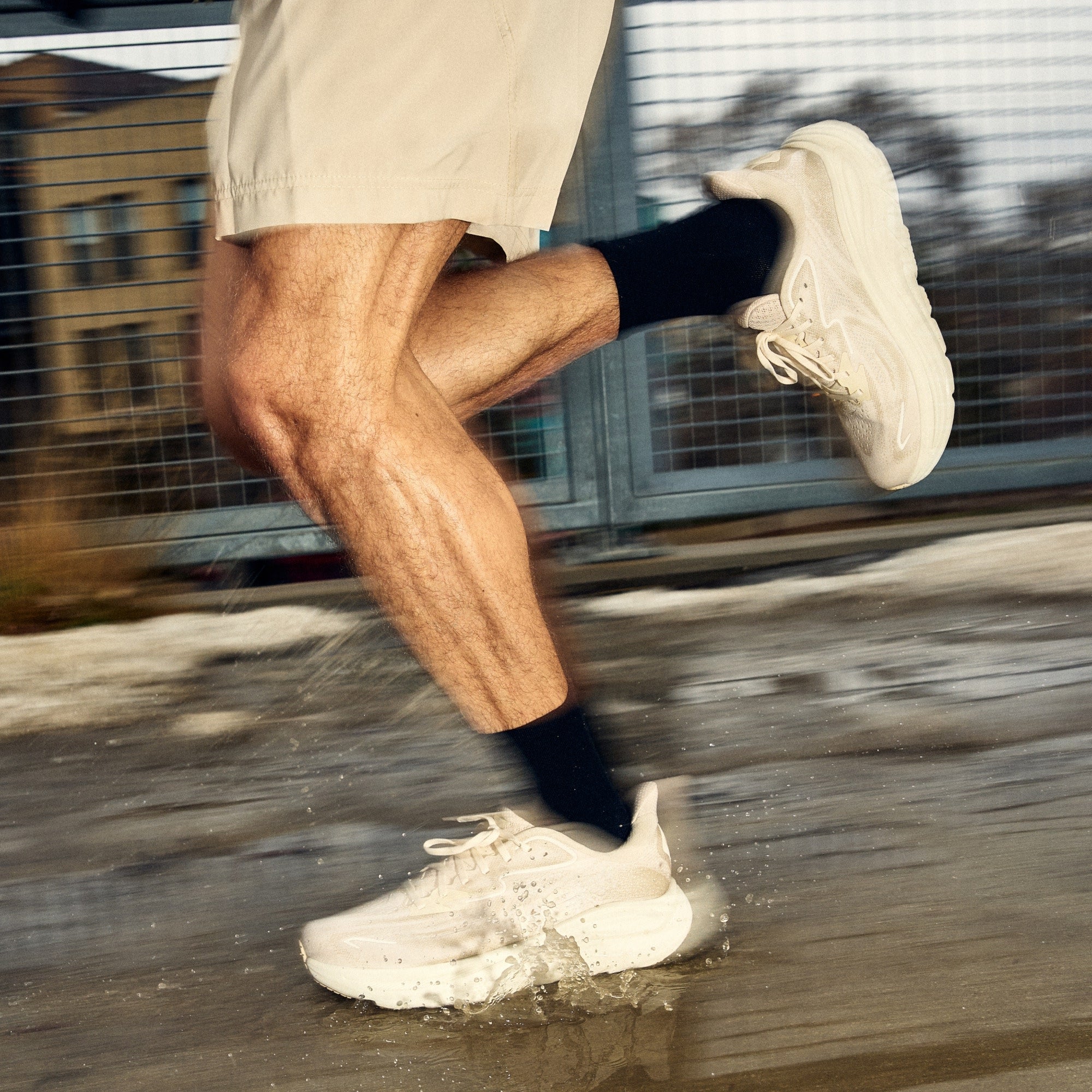 Men's Run Micro Crew Cushioned Ultra-Lightweight Running Socks - Image 3