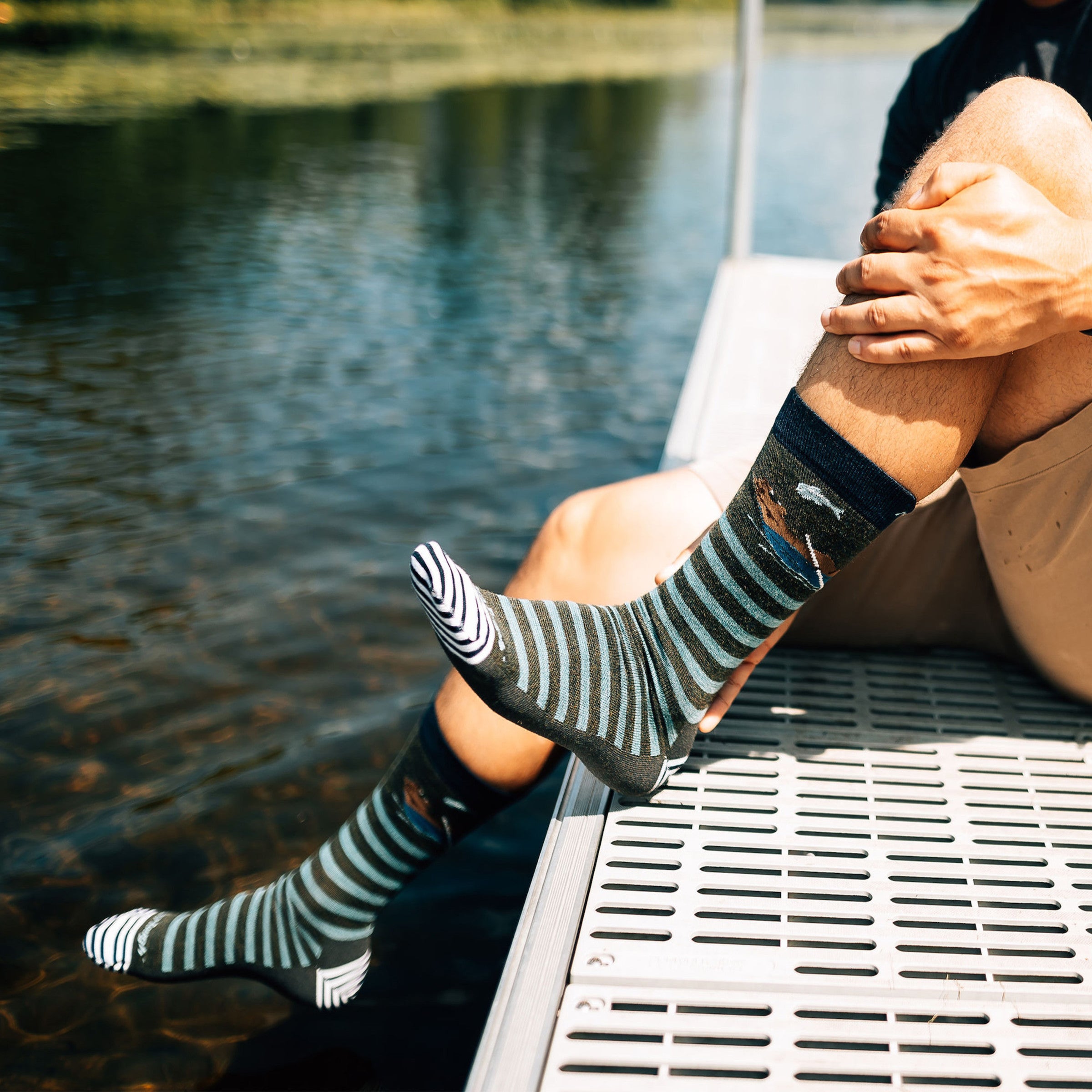 Men's Animal Haus Crew Lightweight Lifestyle Socks - Image 10