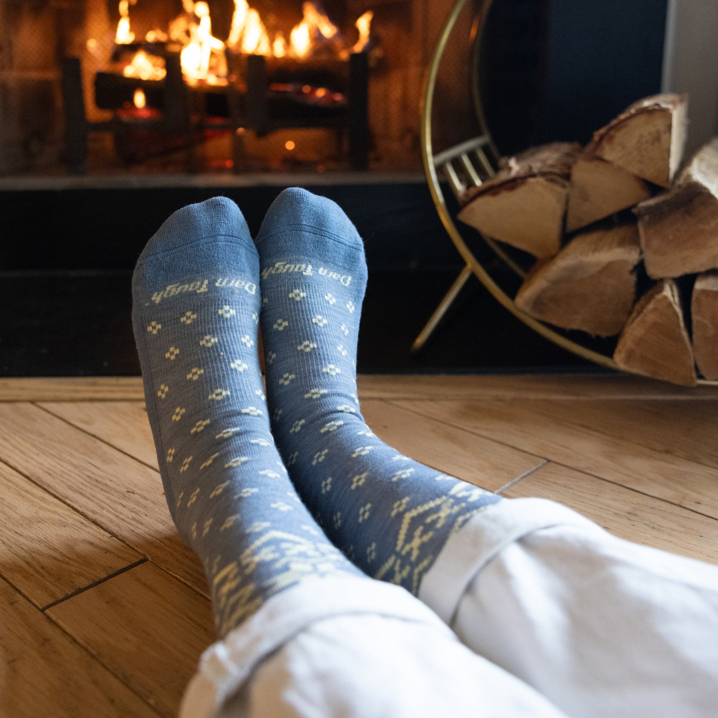 Women's Shetland Crew Lightweight Lifestyle Socks-Last Chance - Image 5