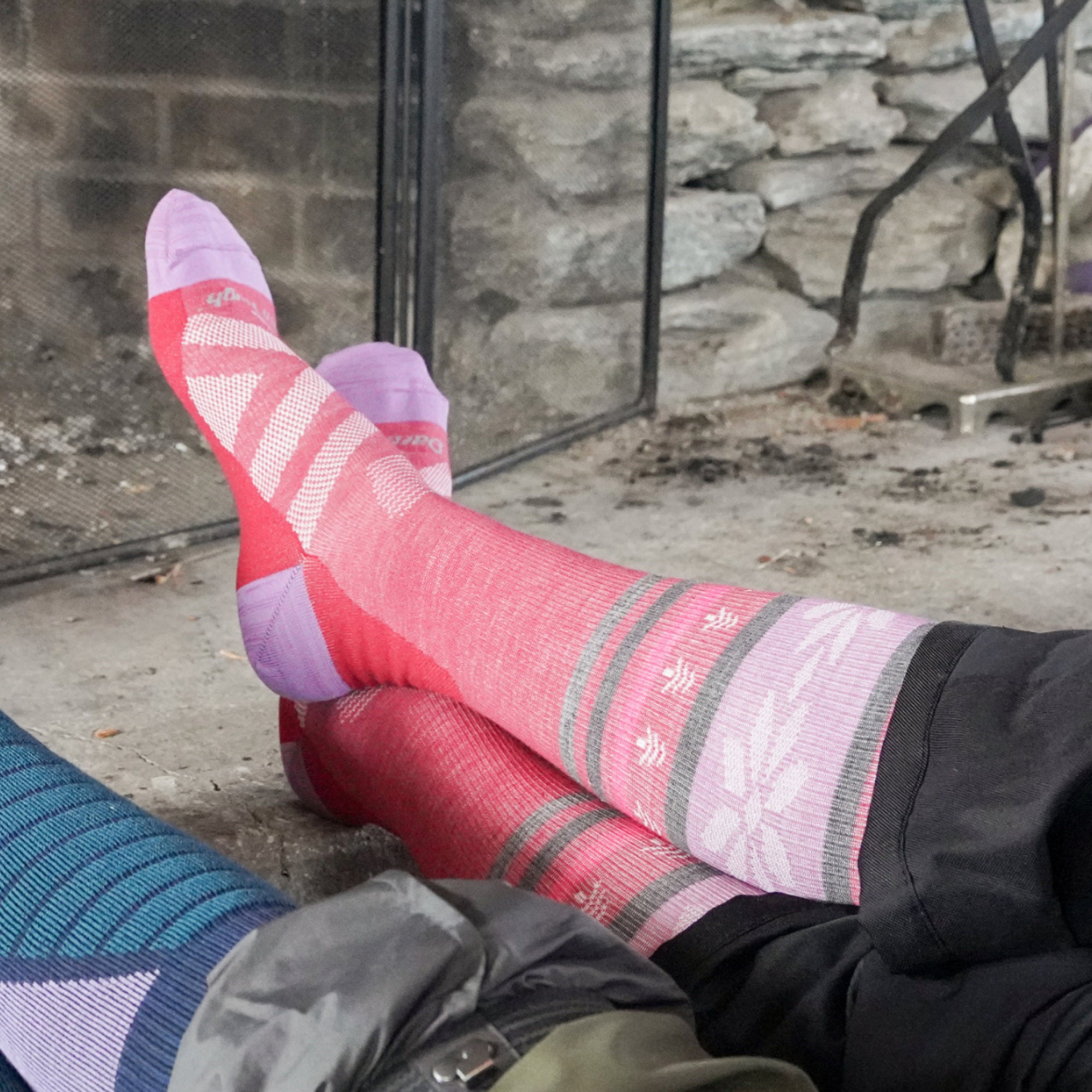 Women's Alpine Over-the-Calf Lightweight Ski & Snowboard Socks - Image 3