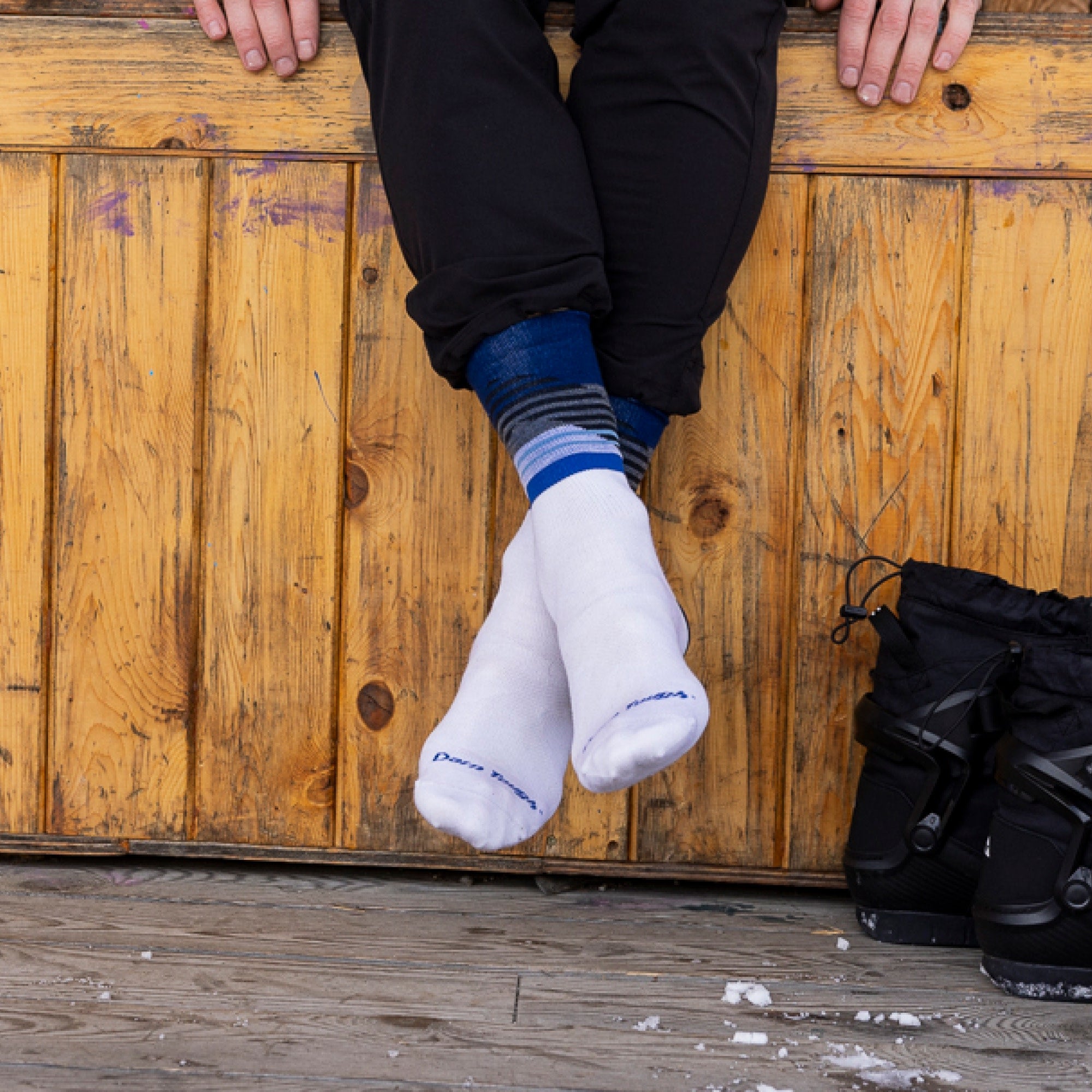 Men's Lillehammer Nordic Boot Lightweight Ski & Snowboard Socks - Image 4