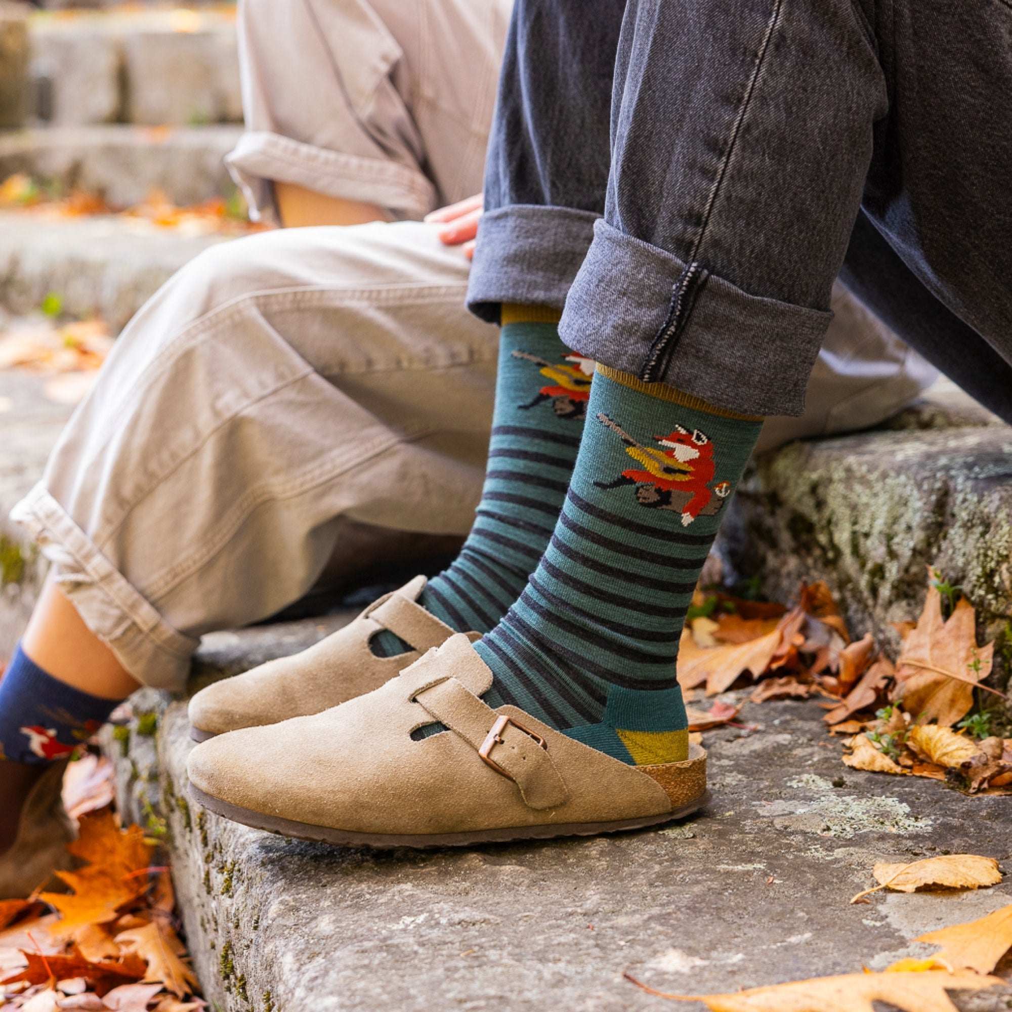 Men's Wild Life Crew Lightweight Lifestyle Socks - Image 10