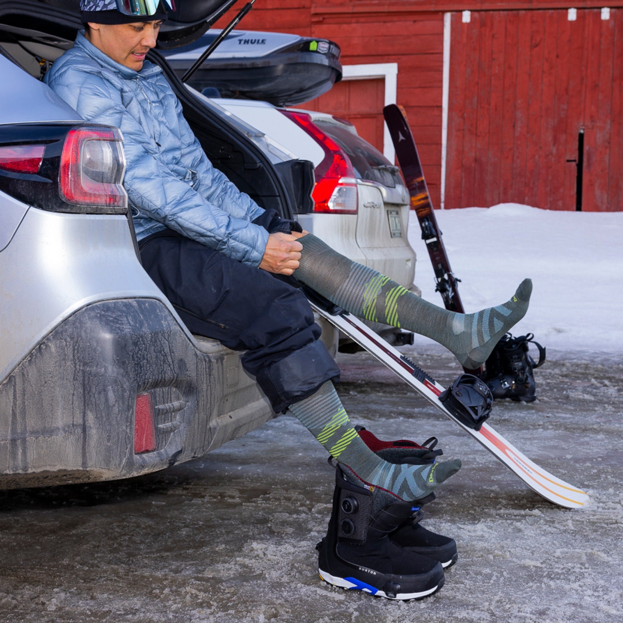 Men's Pennant RFL Over-the-Calf Ultra-Lightweight Ski & Snowboard Socks - Image 8