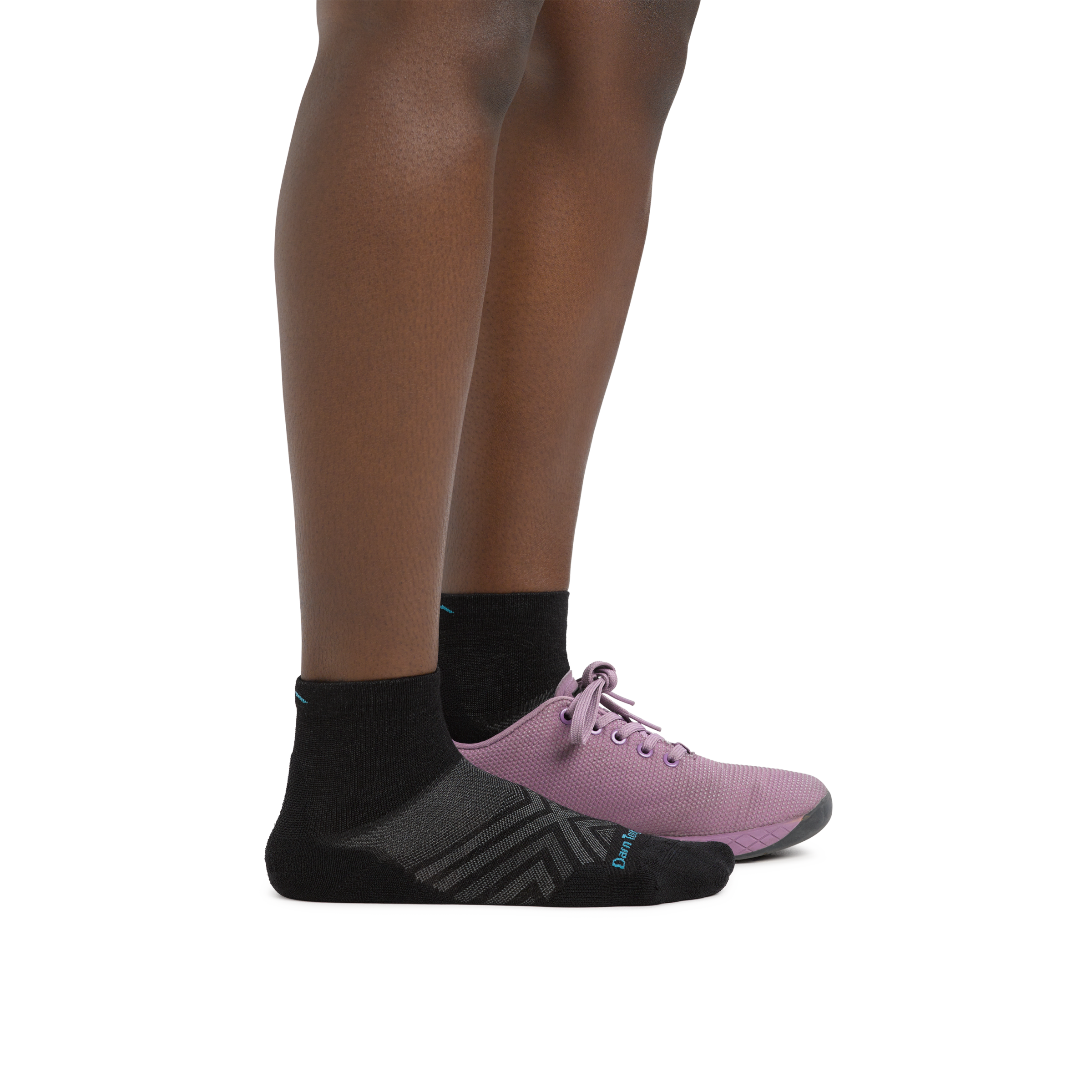 Women's Run Quarter Cushioned Ultra-Lightweight Running Socks - Image 7