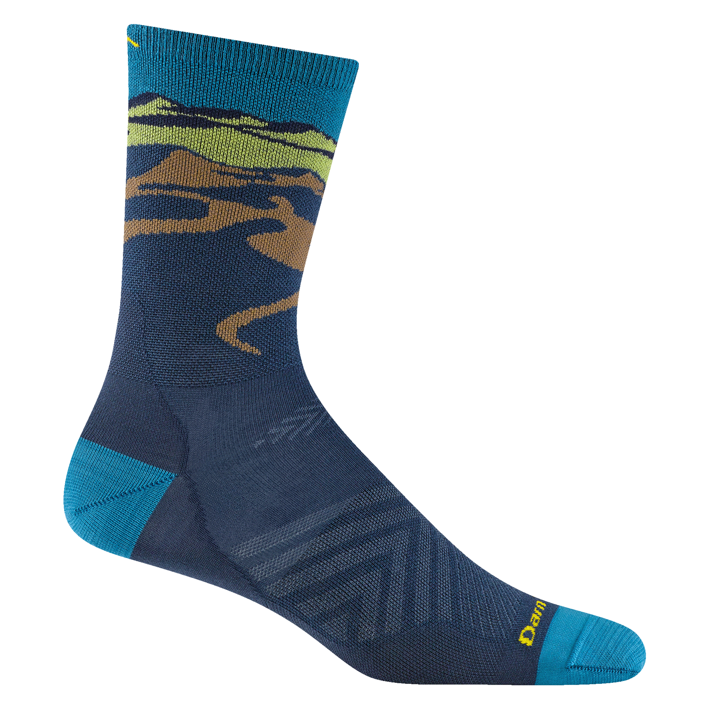 Men's Ridge Runner Micro Crew Ultra-Lightweight Running Socks - Image 2