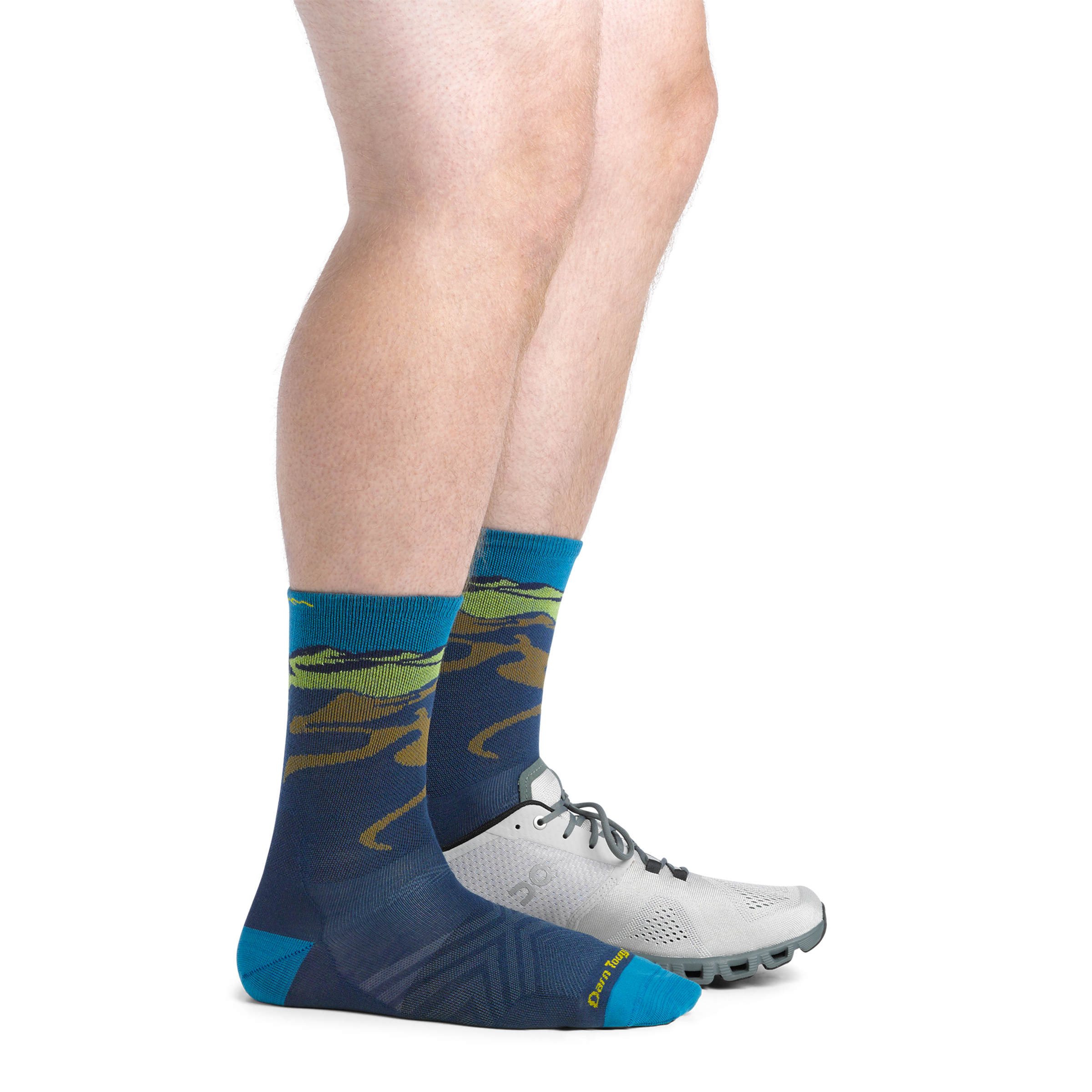 Men's Ridge Runner Micro Crew Ultra-Lightweight Running Socks - Image 3