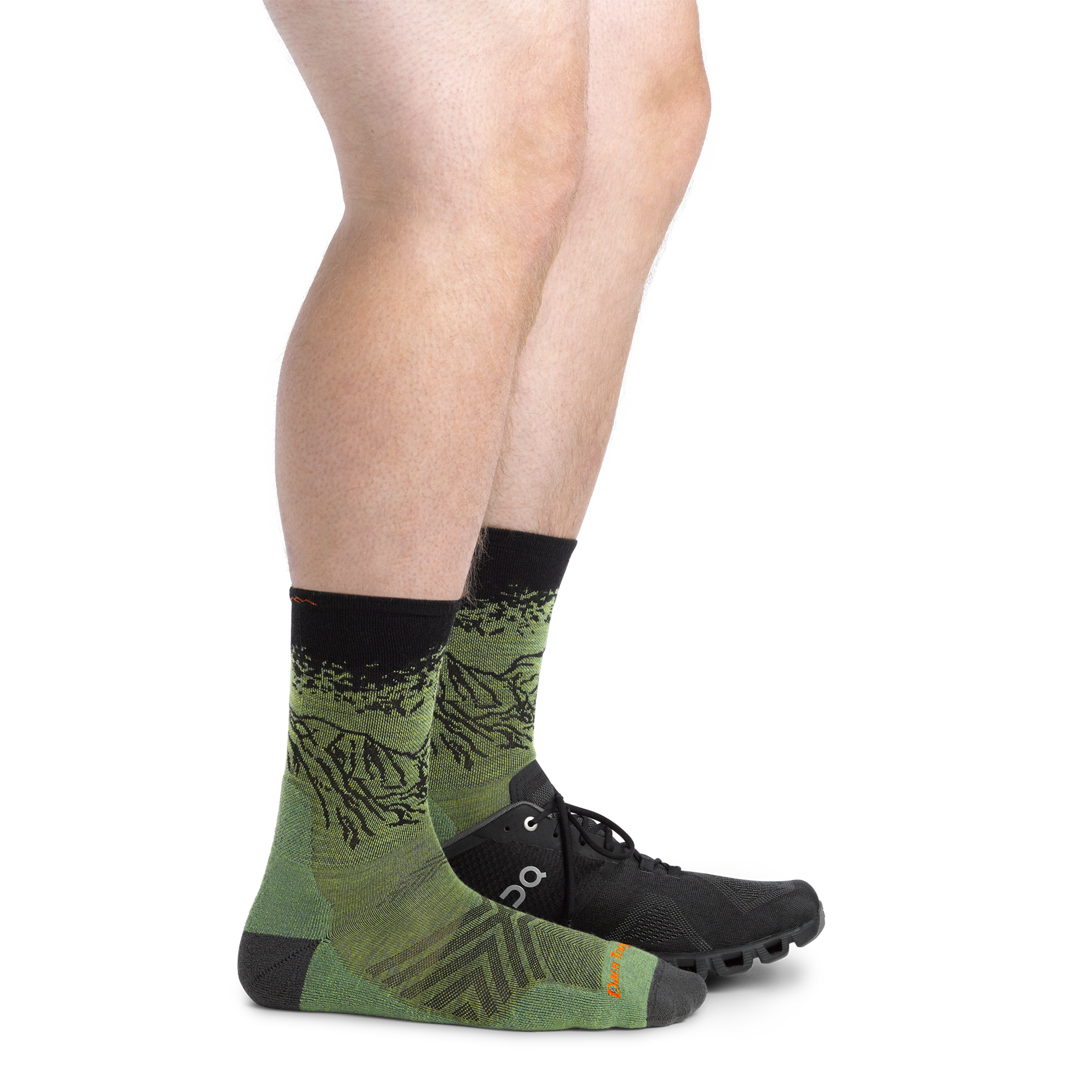 Men's Vert Micro Crew Ultra-Lightweight Running Socks - Image 3