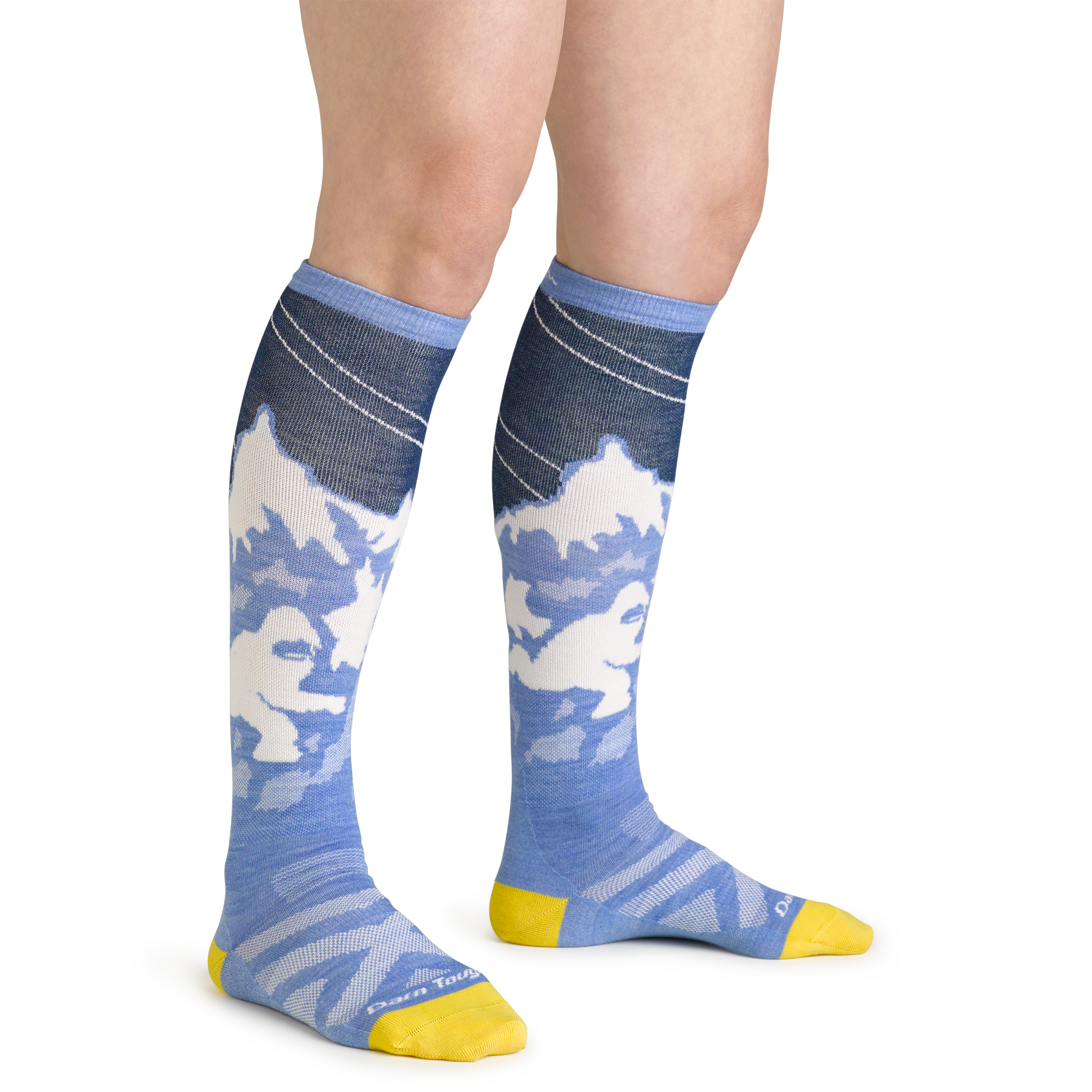 Women's Yeti Over-the-Calf Lightweight Ski & Snowboard Socks - Image 2