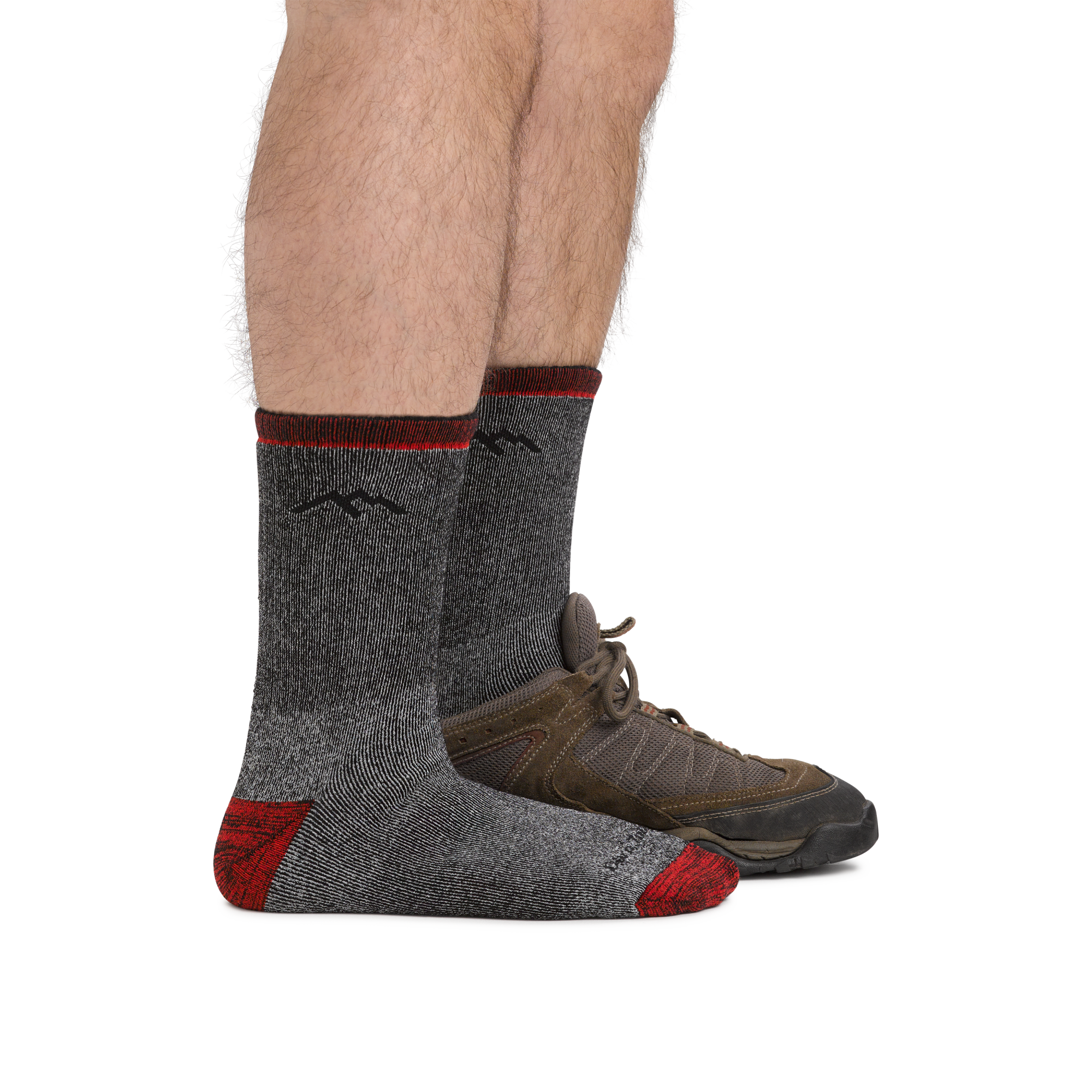 Men's Mountaineering Micro Crew Heavyweight Hiking Socks - Image 6