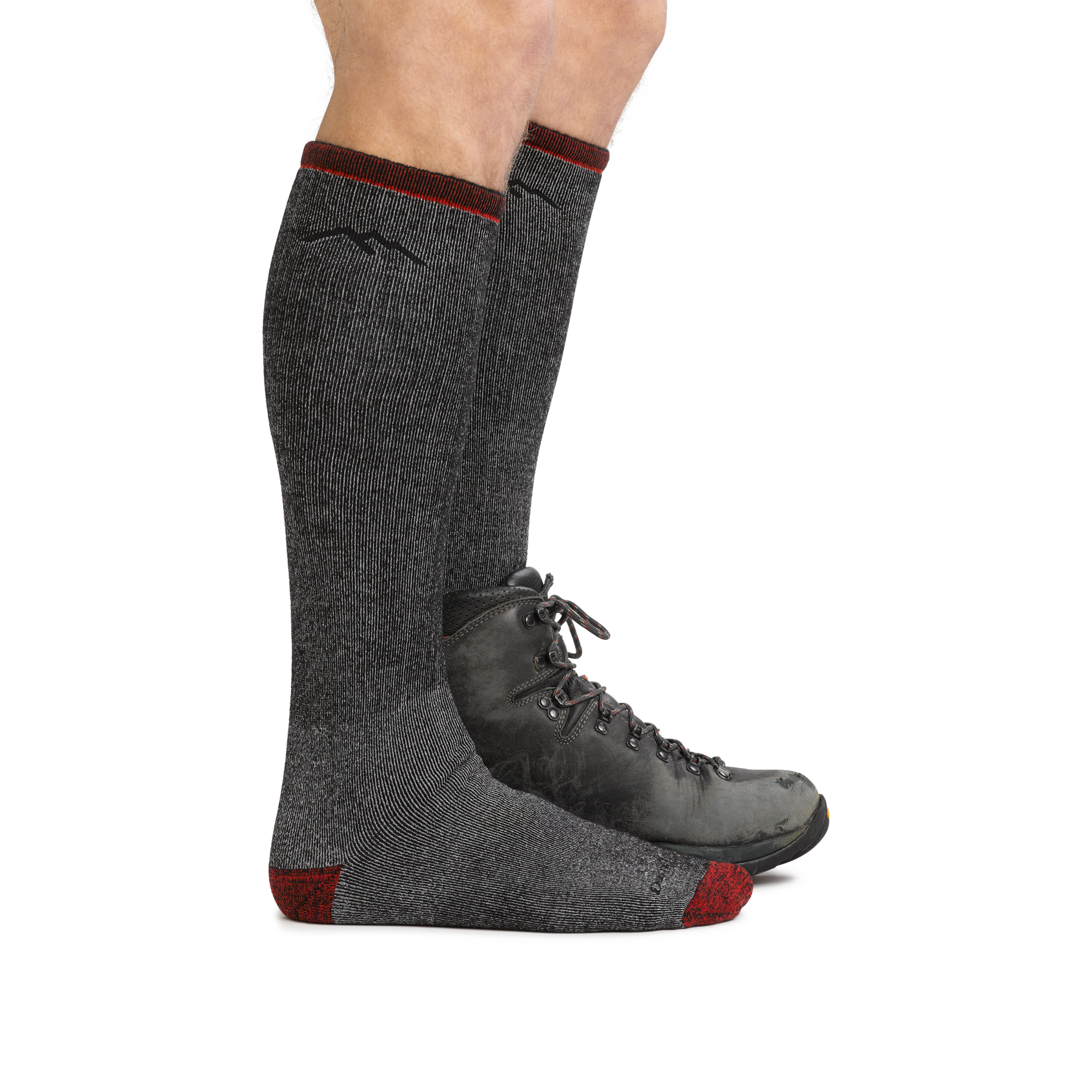 Men's Mountaineering Over-the-Calf Heavyweight Hiking Socks - Image 3