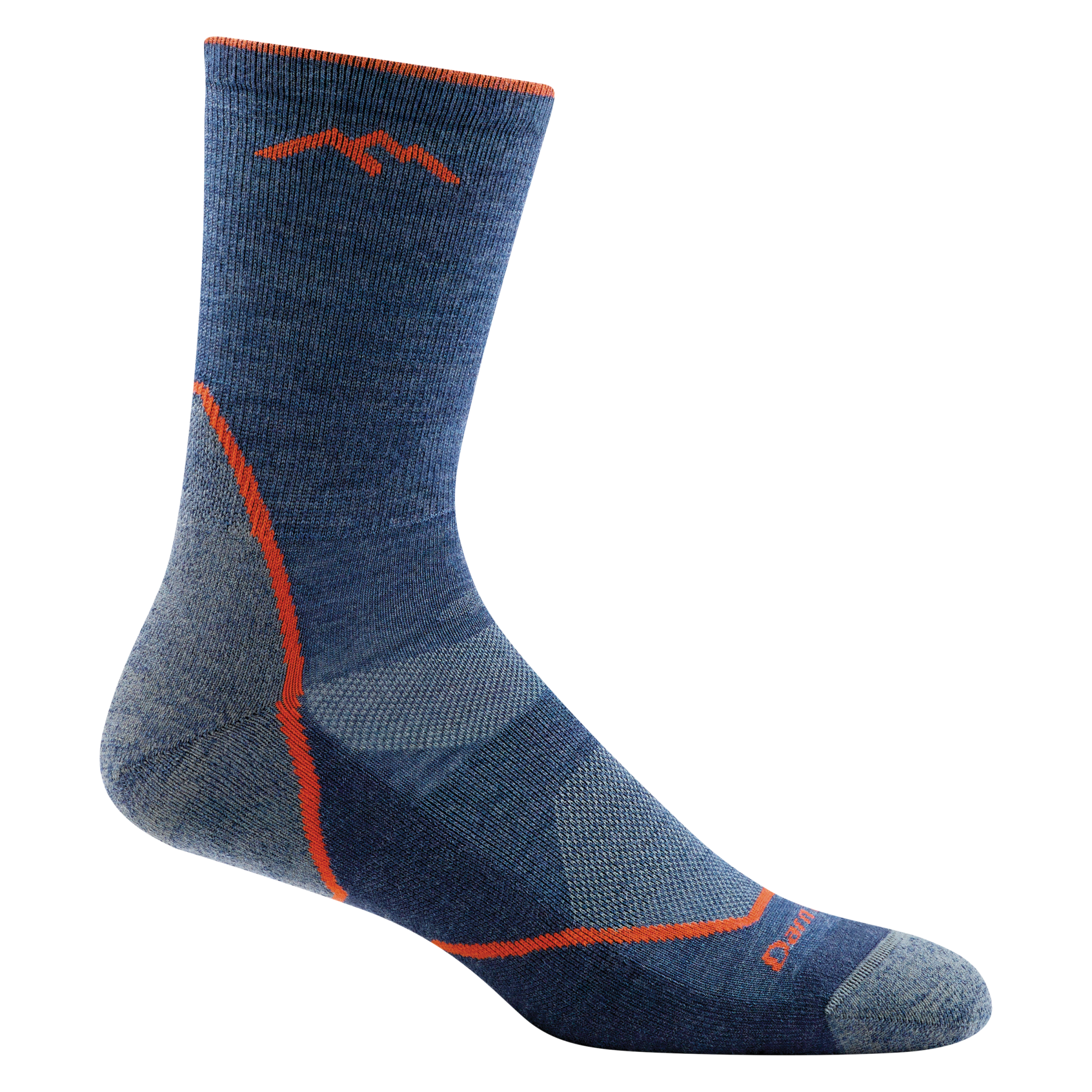 Men's Light Hiker Micro Crew Lightweight Hiking Socks - Image 7