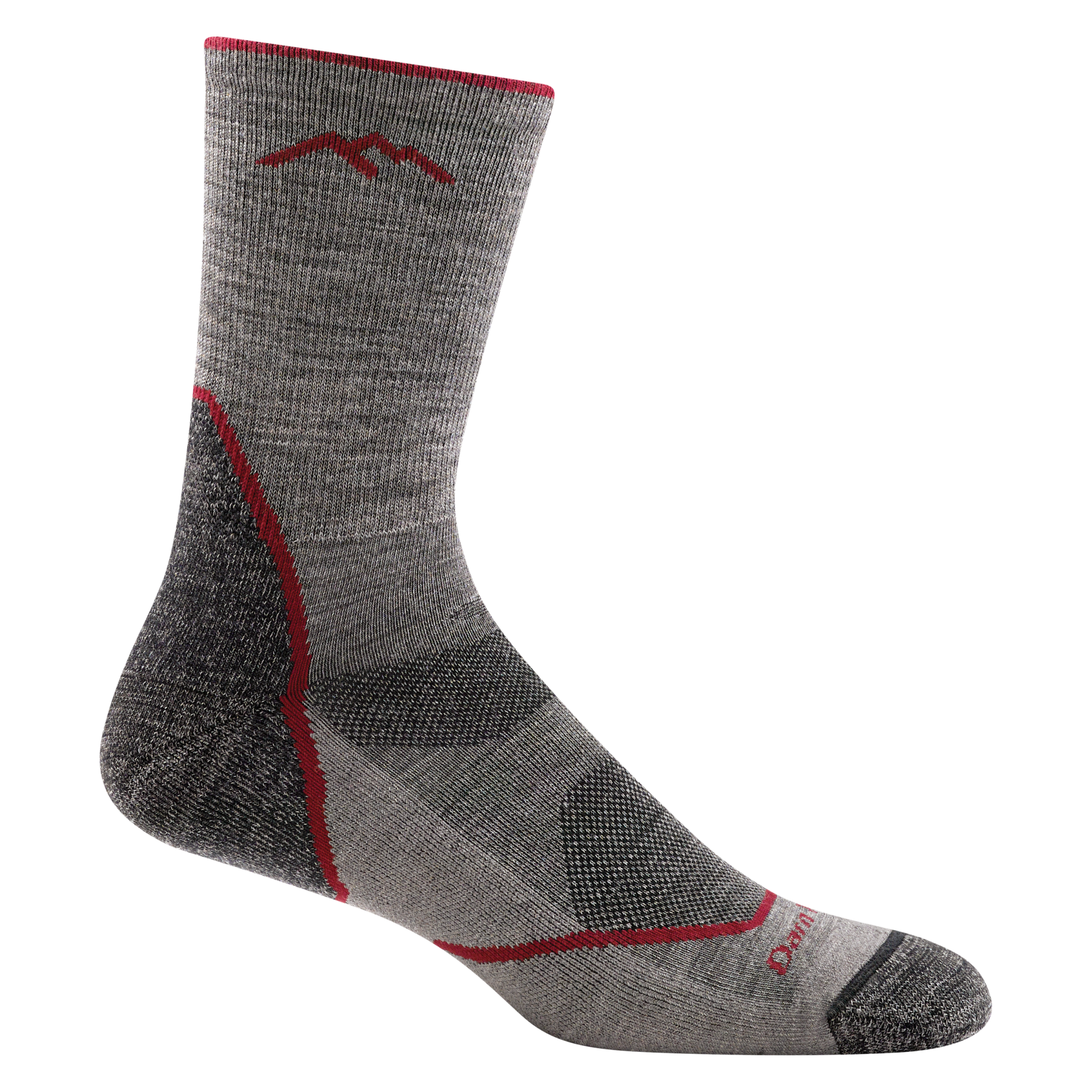 Men's Light Hiker Micro Crew Lightweight Hiking Socks - Image 6
