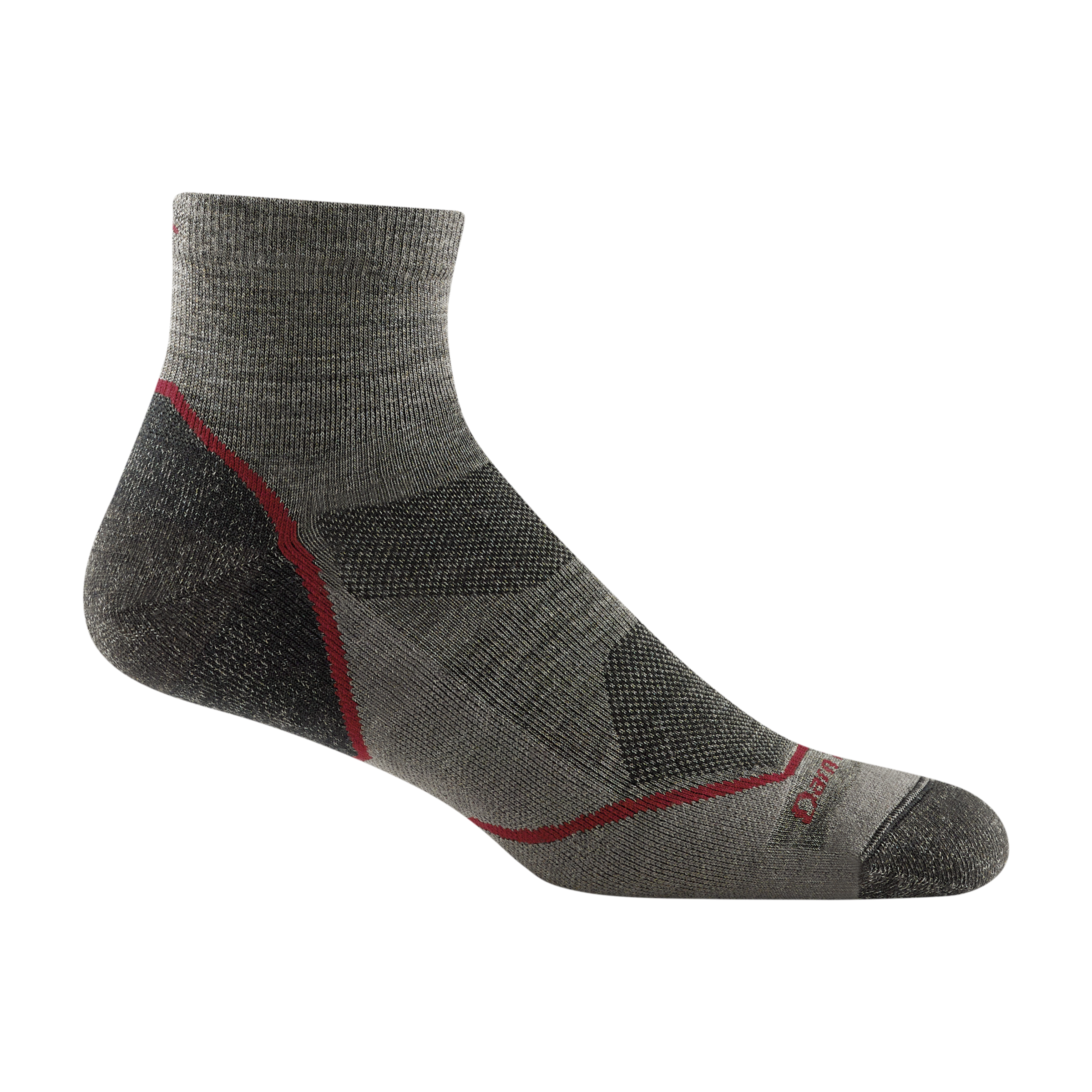 Men's Light Hiker Quarter Lightweight Hiking Socks - Image 3