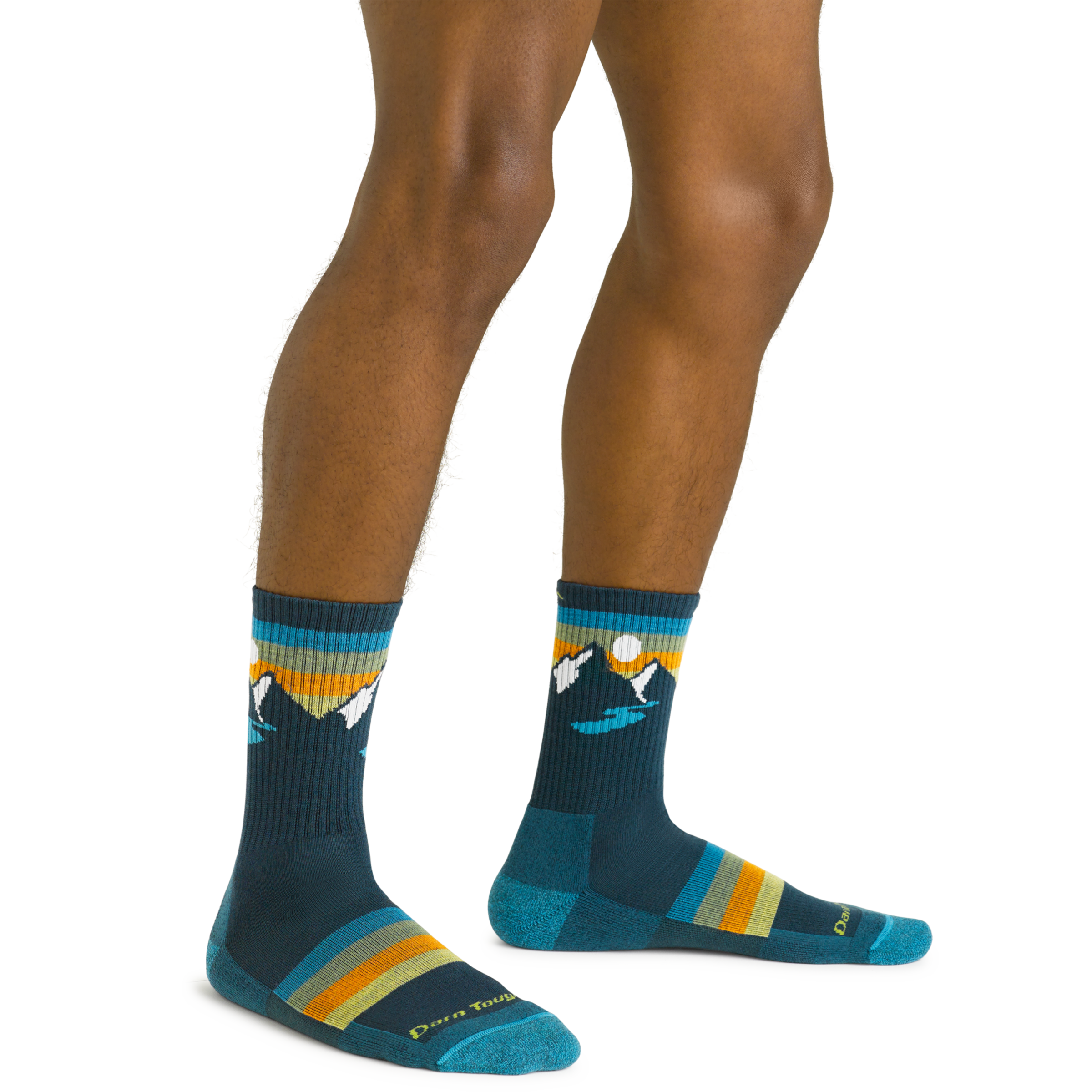 Men's Sunset Ridge Micro Crew Lightweight Hiking Socks - Image 3