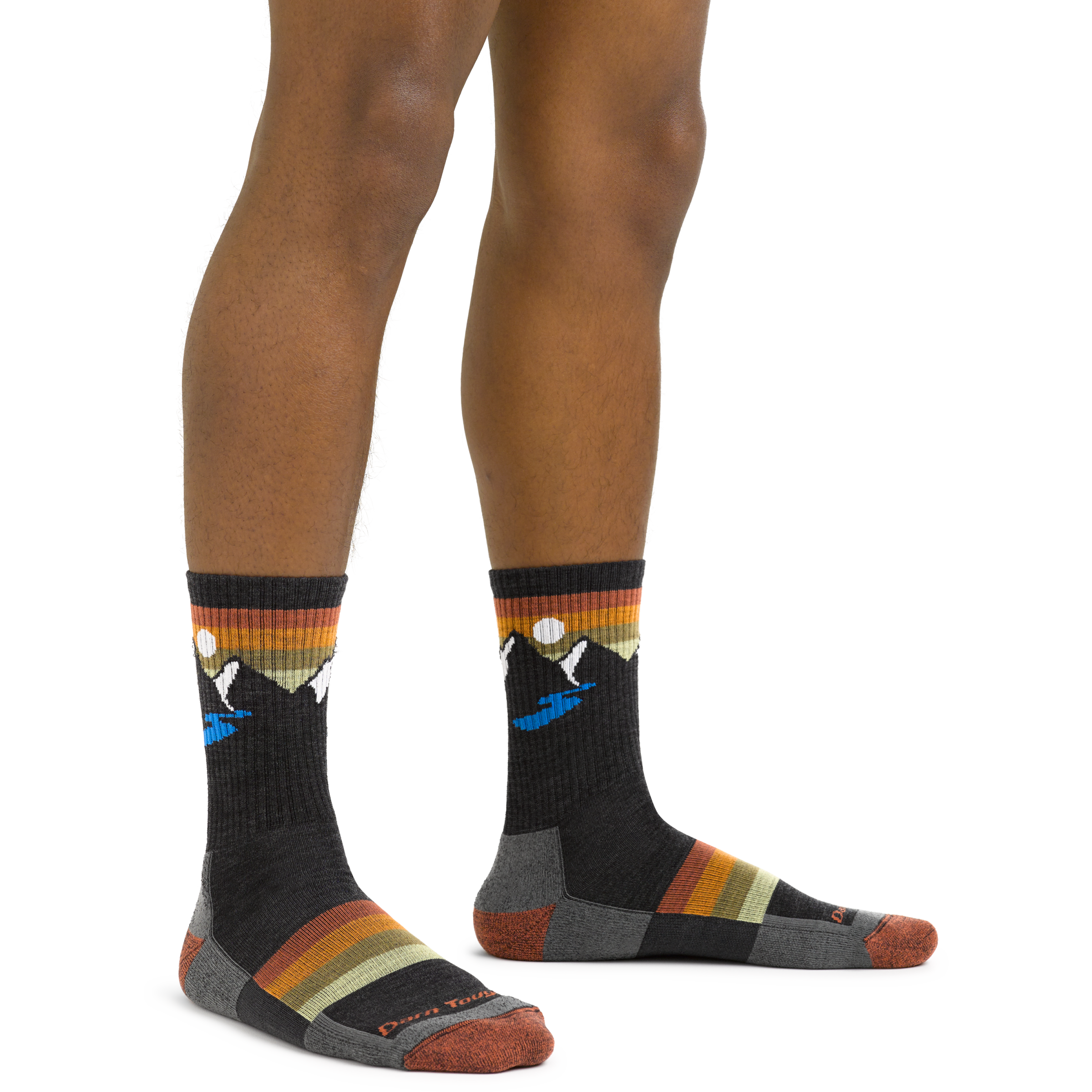 Men's Sunset Ridge Micro Crew Lightweight Hiking Socks - Image 6