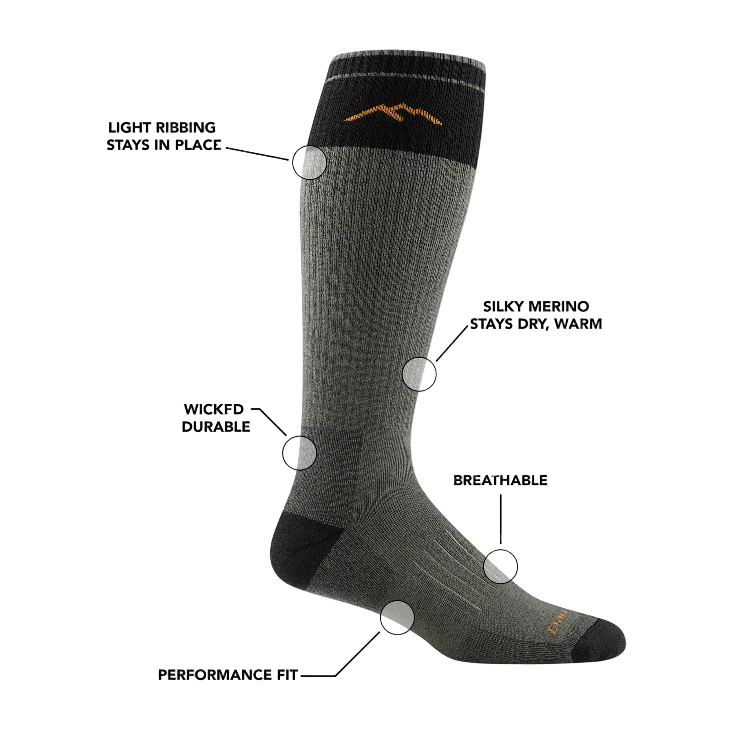 Over-the-Calf Heavyweight Hunting Socks - Image 2