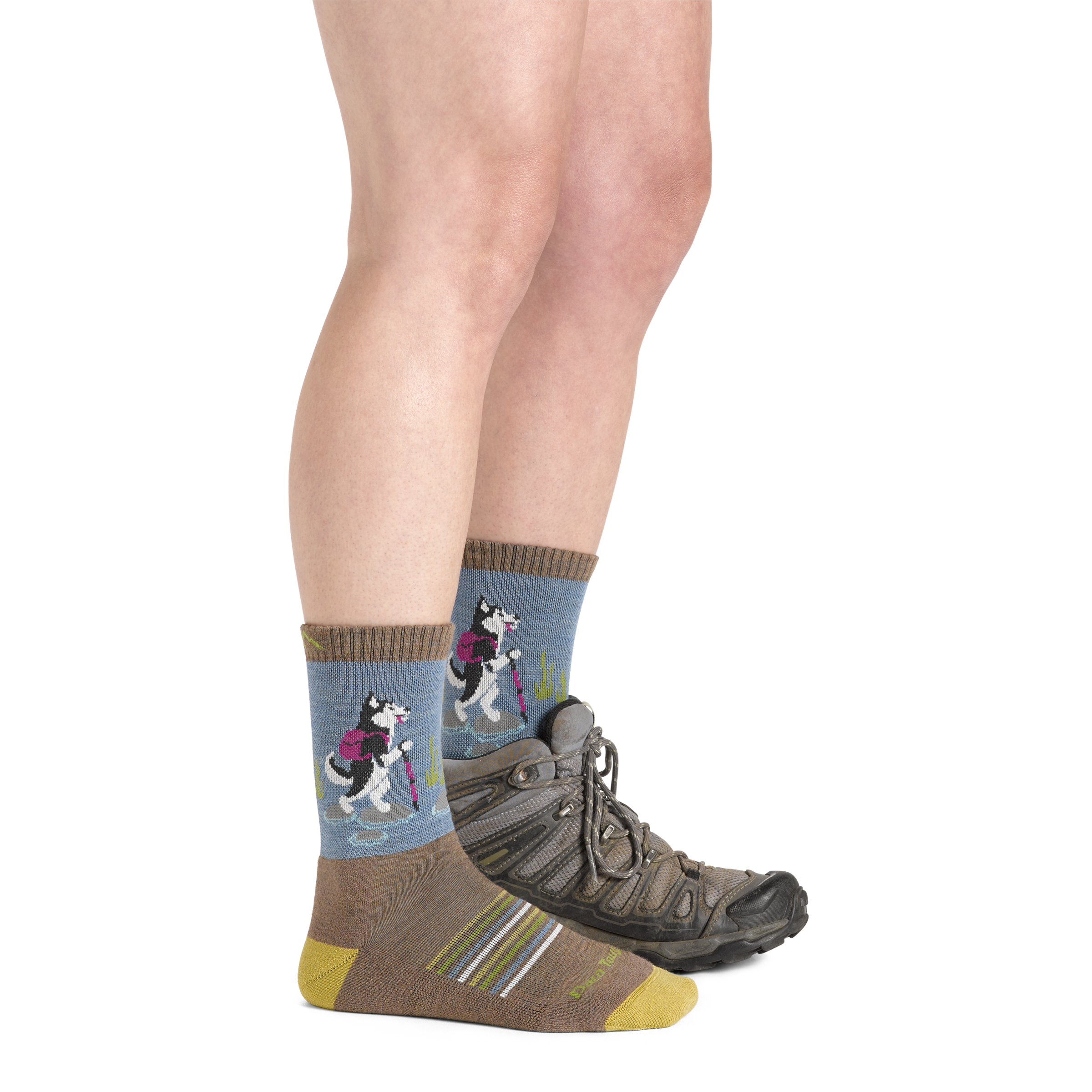 Women's Critter Club Micro Crew Lightweight Hiking Socks - Image 9