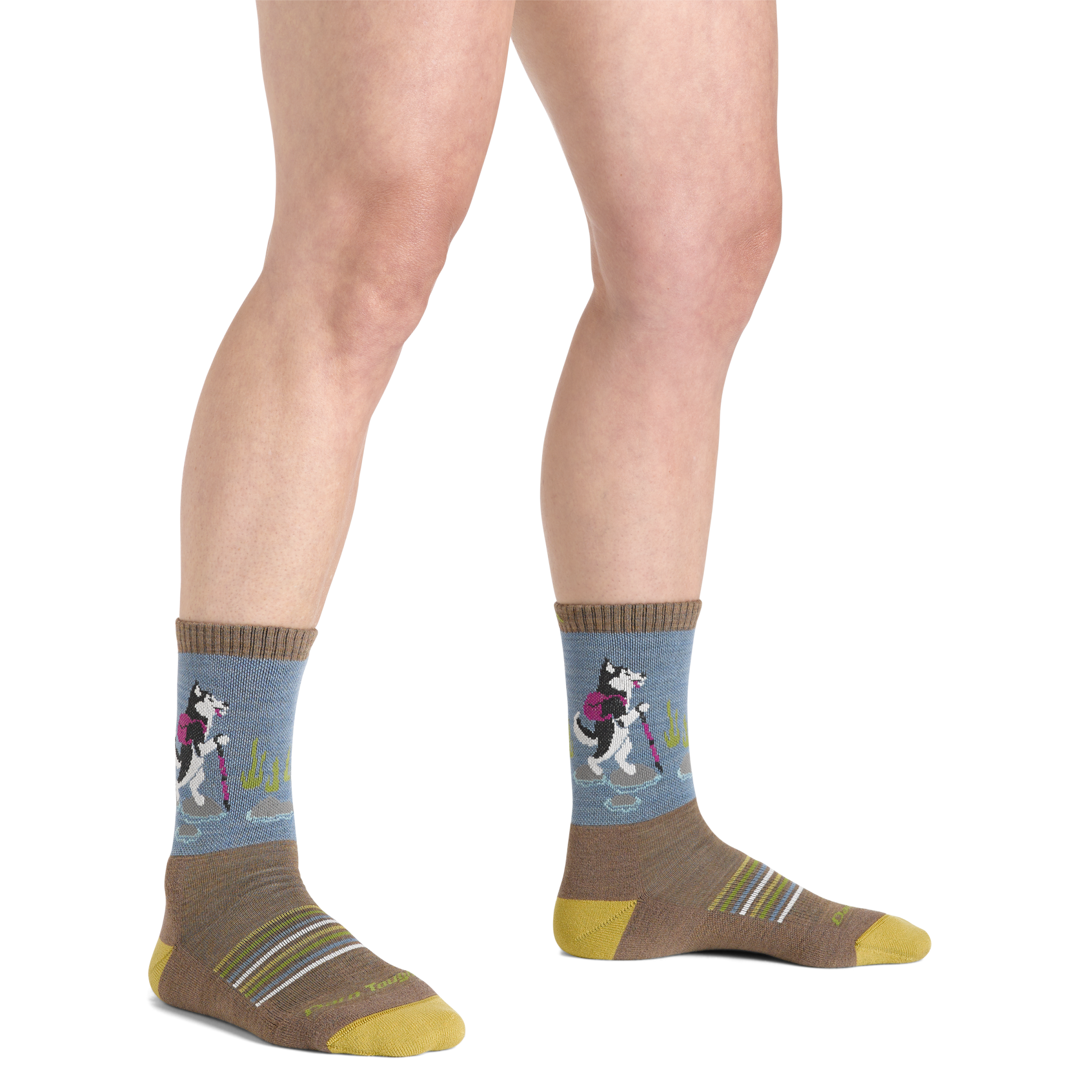 Women's Critter Club Micro Crew Lightweight Hiking Socks - Image 8