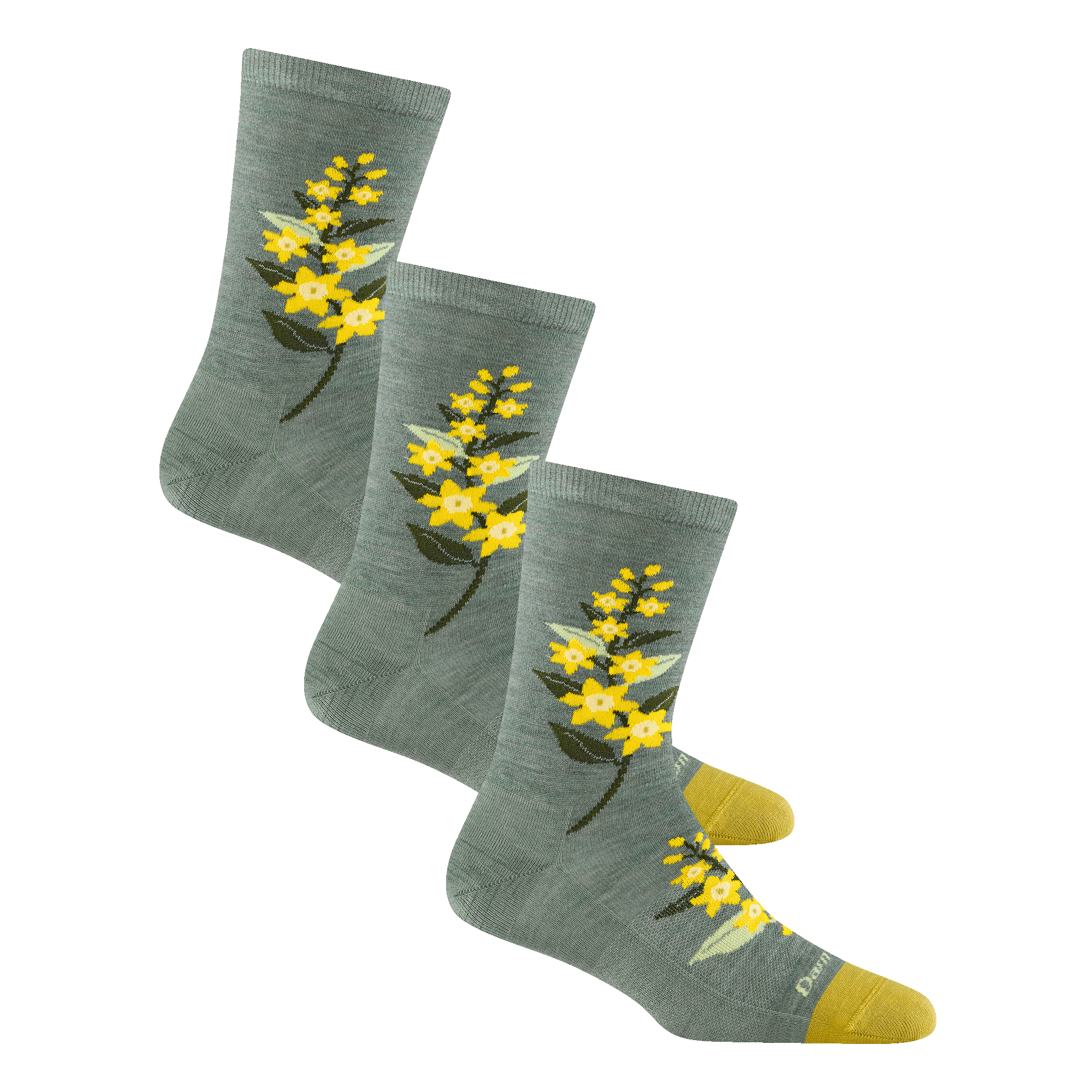 Women's Blossom Bouquet Lifestyle Crew 3-Pack - Image 3
