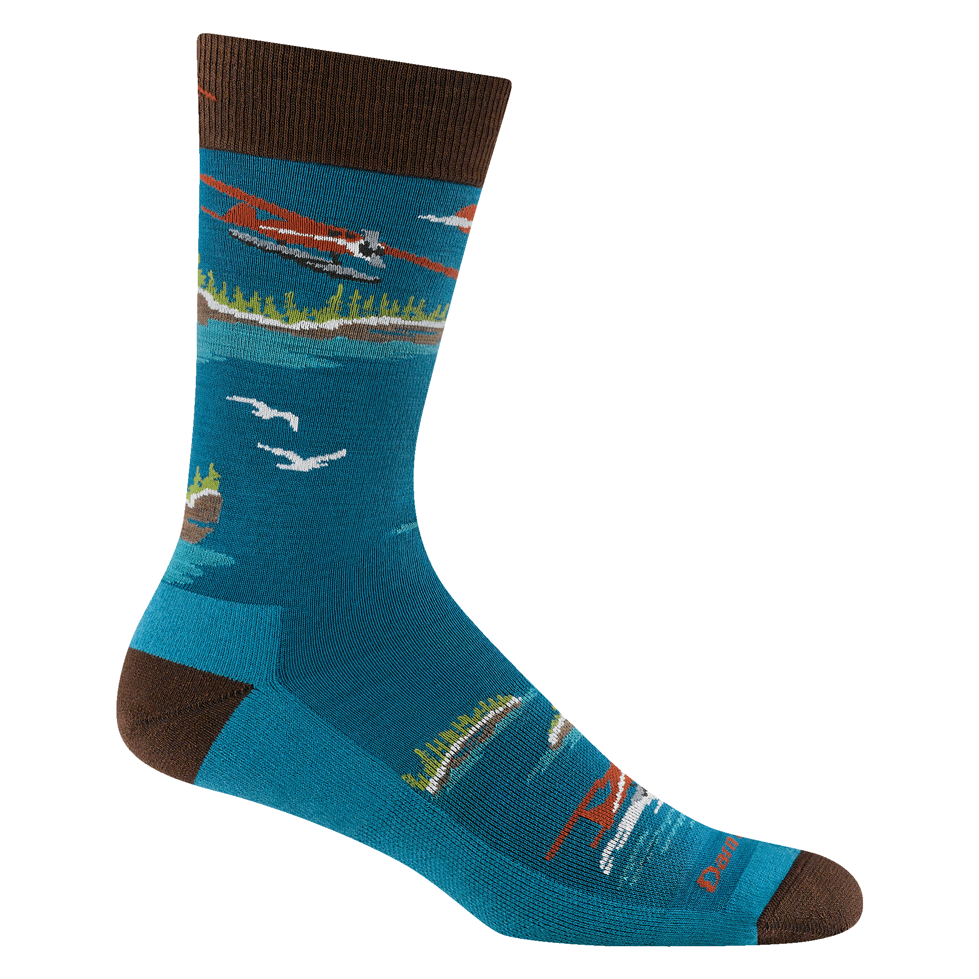 Men's Float Boat Crew Lightweight Lifestyle Socks-Last Chance