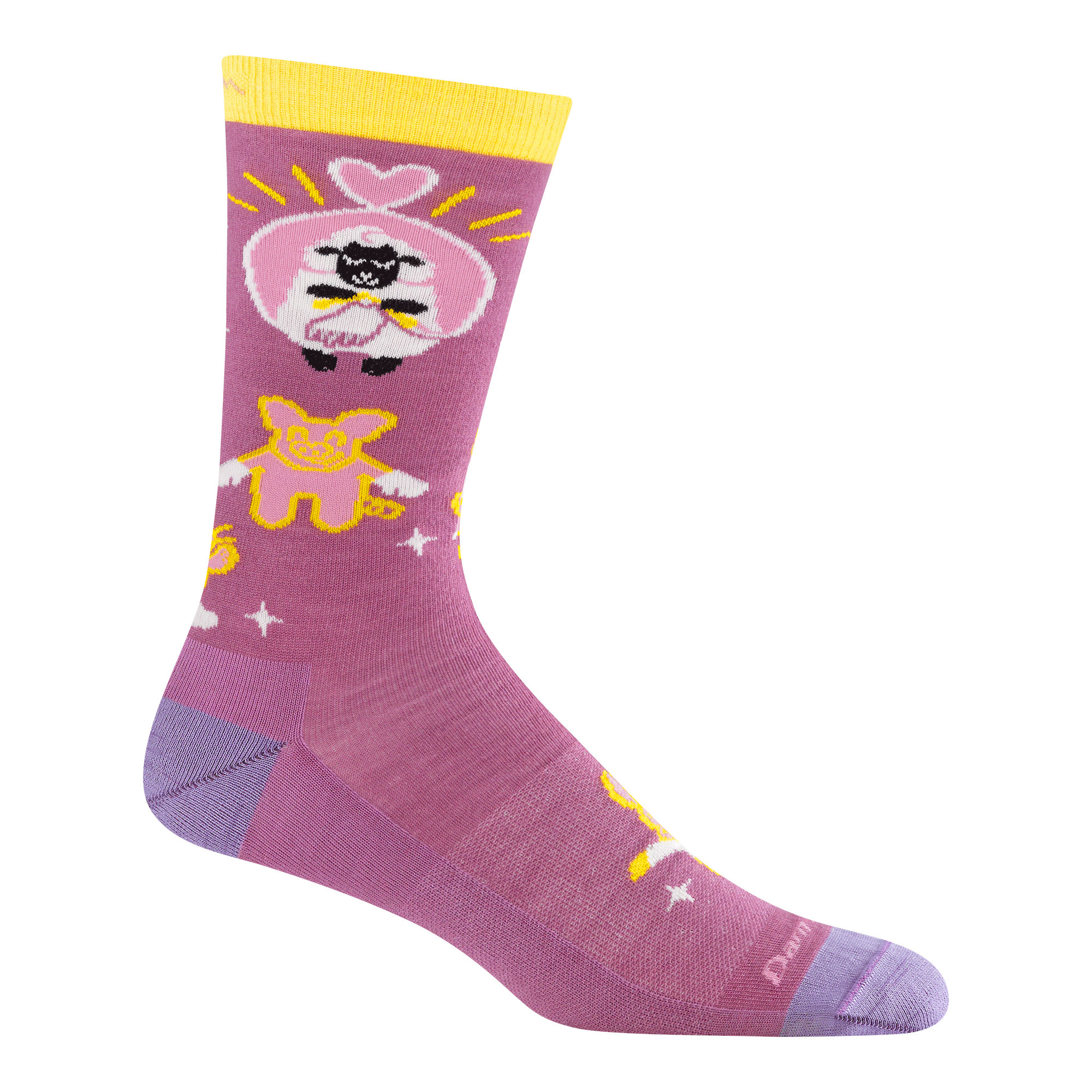 Unisex Close Knit Crew Lightweight Lifestyle Sock - Image 2