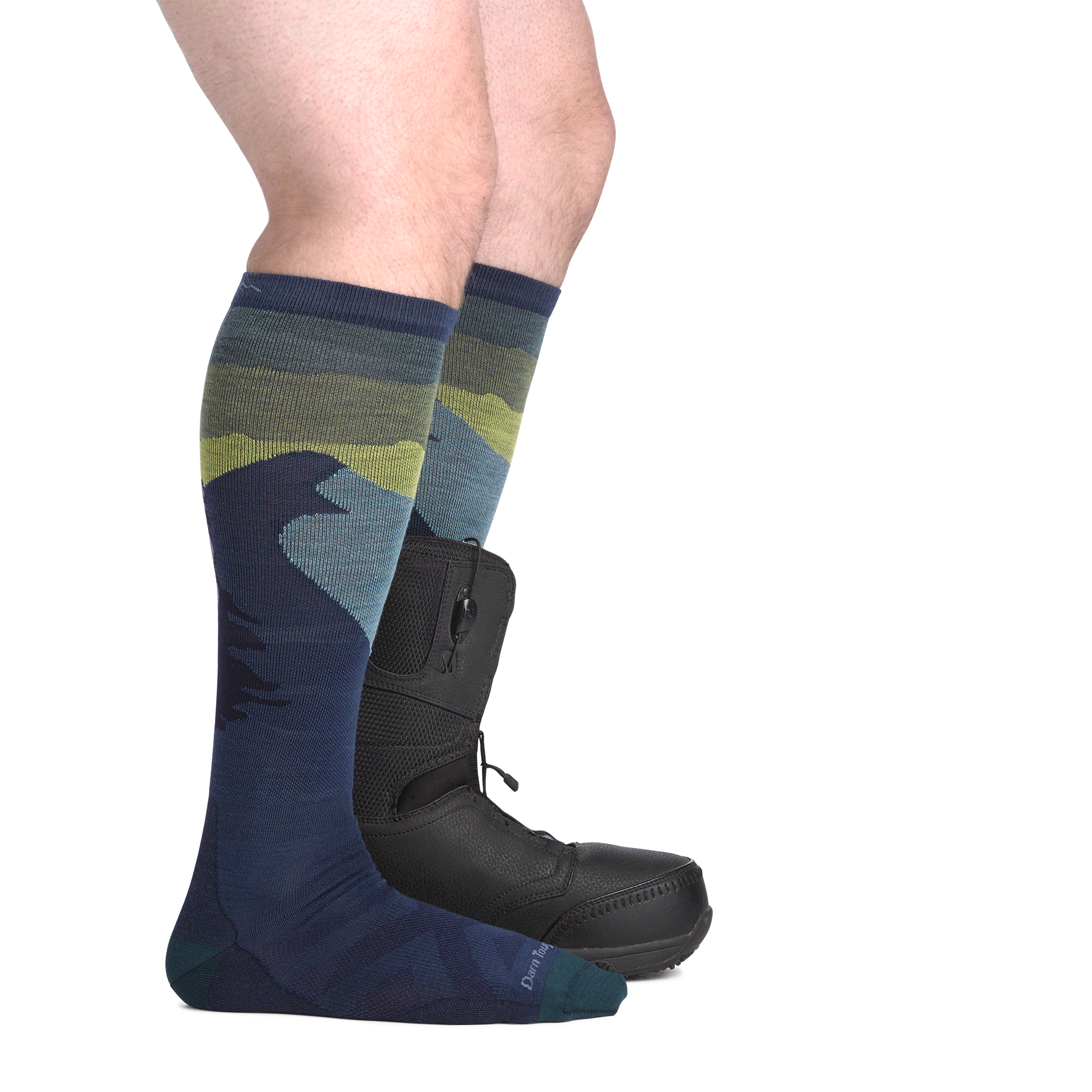 Men's Solstice Over-the-Calf Lightweight Ski & Snowboard Socks - Image 11
