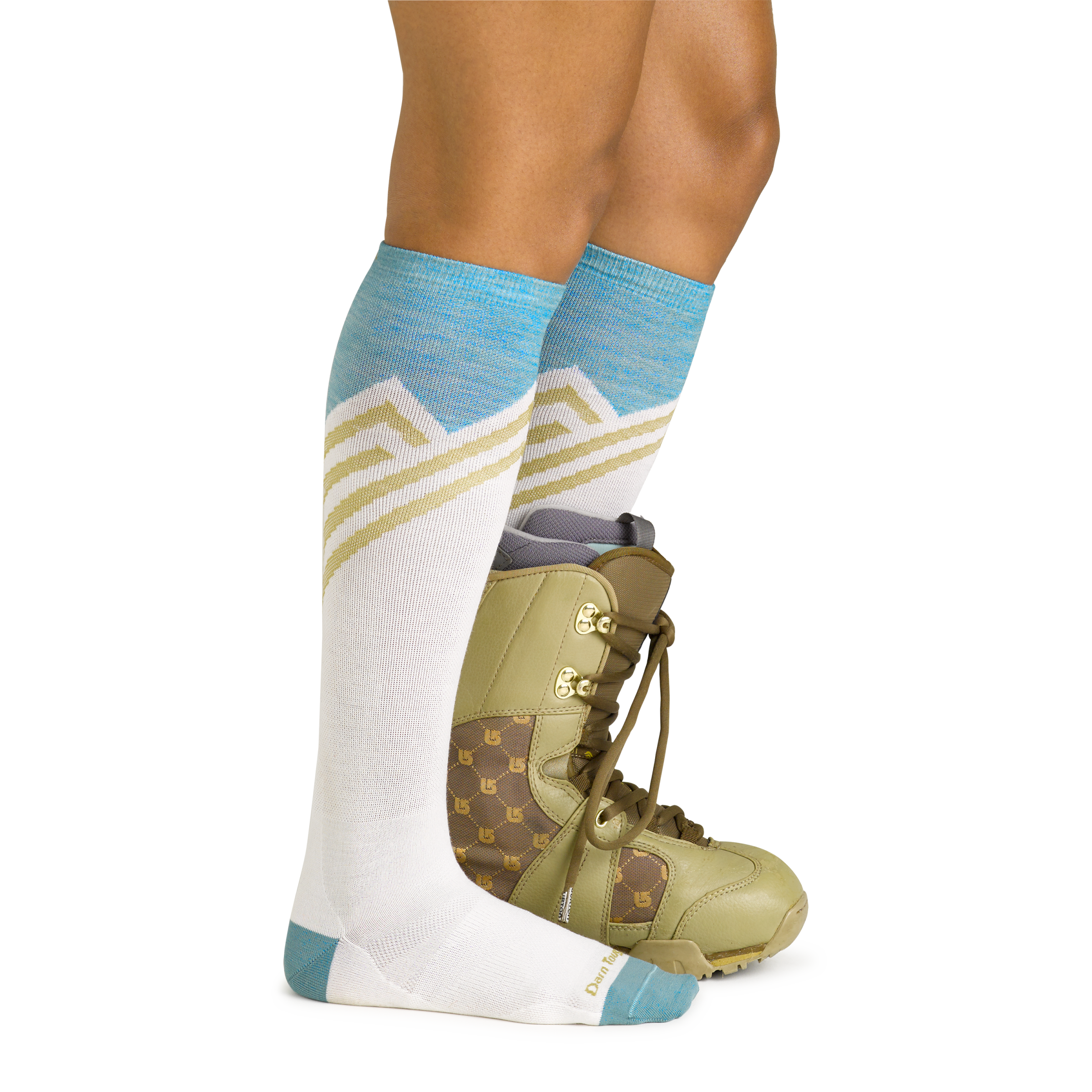 Women's Peaks RFL Over-the-Calf Ultra-Lightweight Ski & Snowboard Socks - Image 5