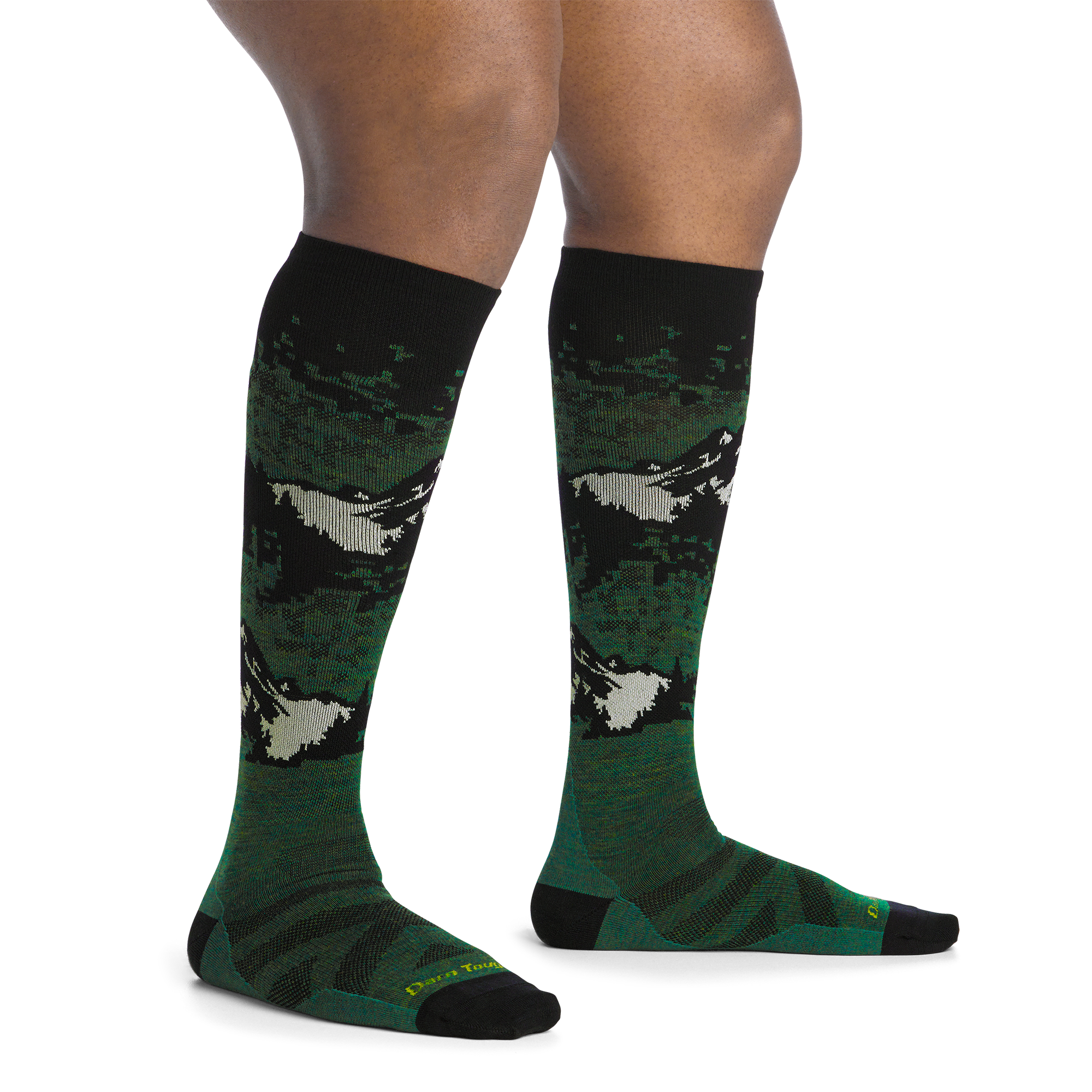 Men's Cold Smoke Over-the-Calf Lightweight Ski & Snowboard Socks - Image 4