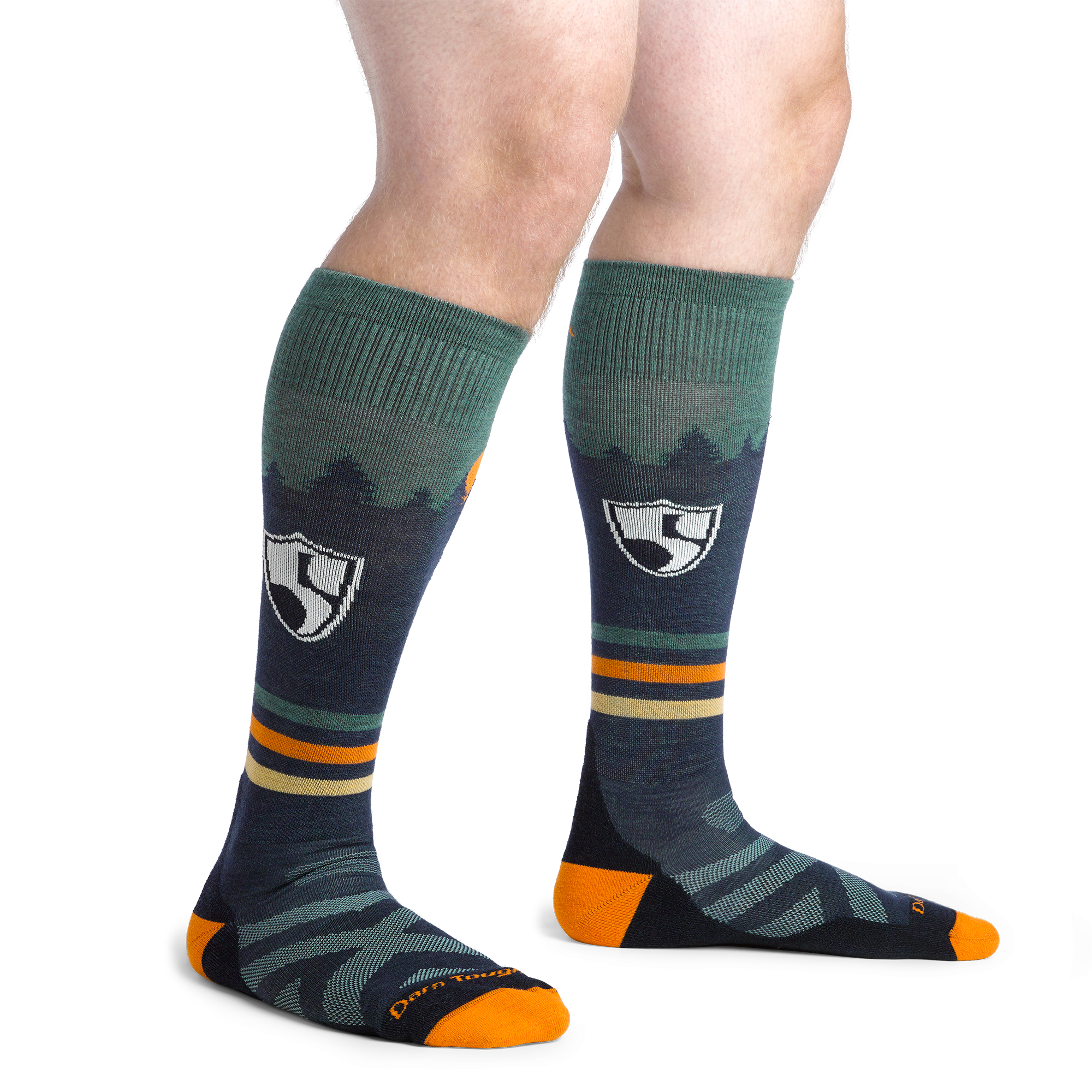 High Fives Over-the-Calf Midweight Ski & Snowboard Socks - Image 3