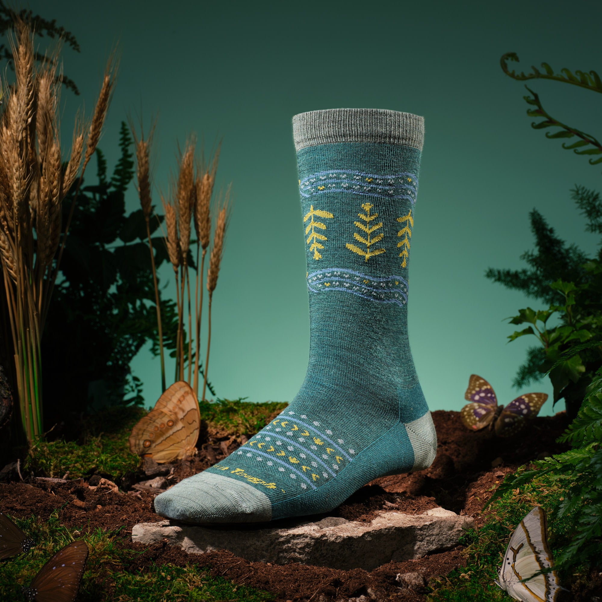 Unisex Grain Or Shine Crew Lightweight Lifestyle Socks - Image 2