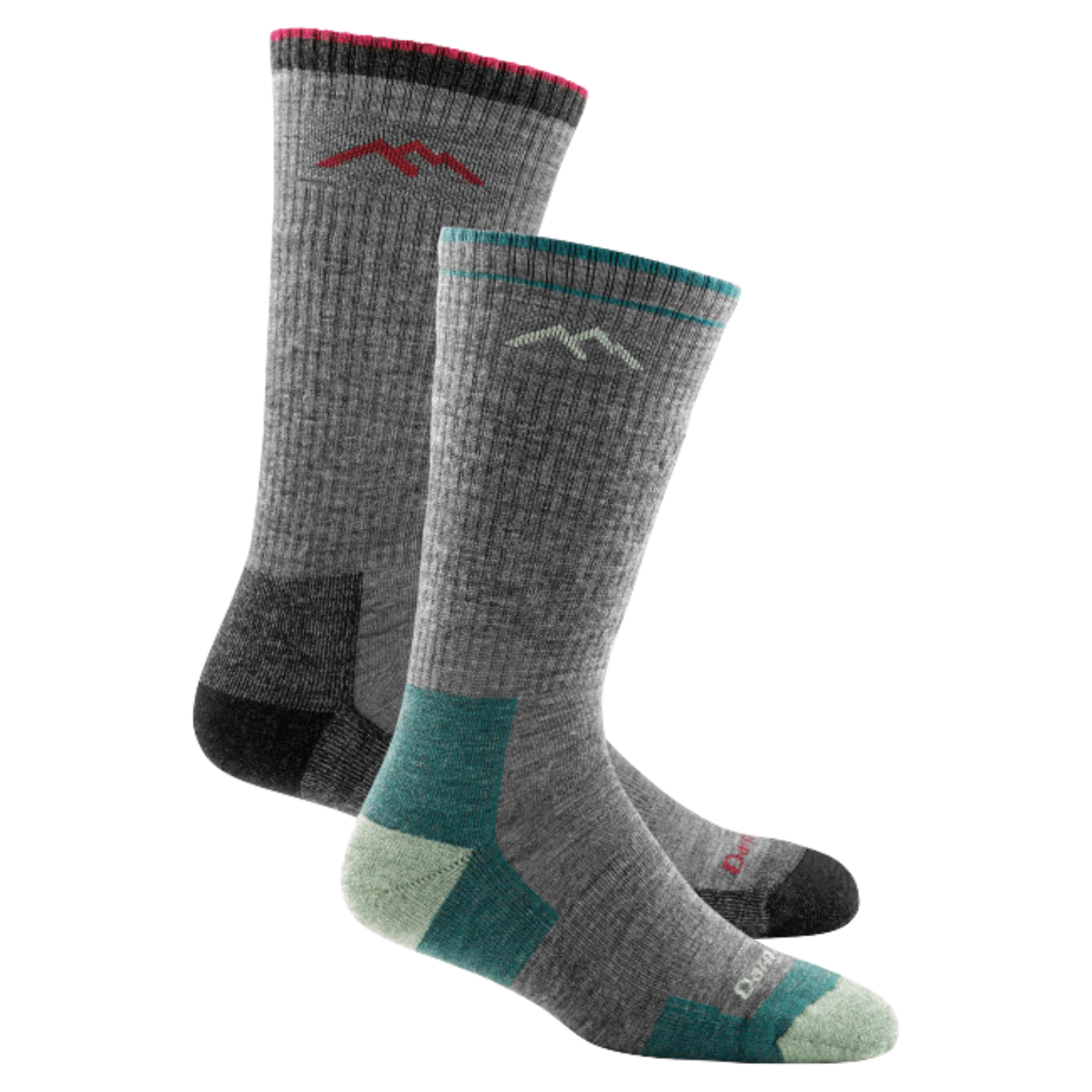 Men's and Women's Hiker Boot Sock 2-Pack Hiking Socks - Image 2